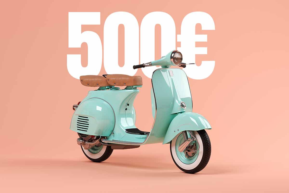 Bonus Vespa da 500 euro